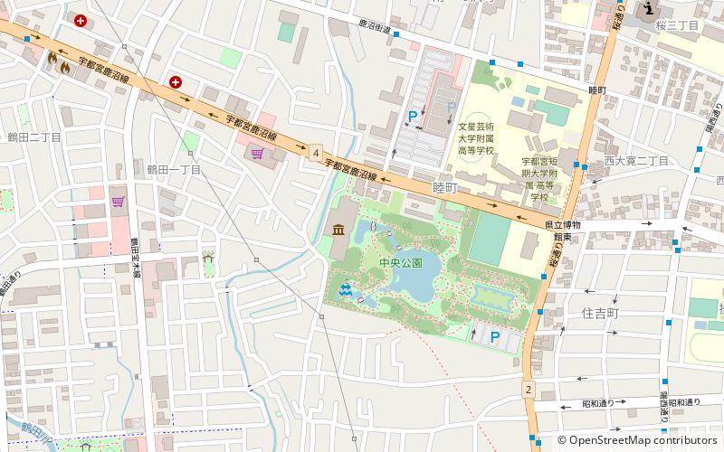 Tochigi Prefectural Museum location map