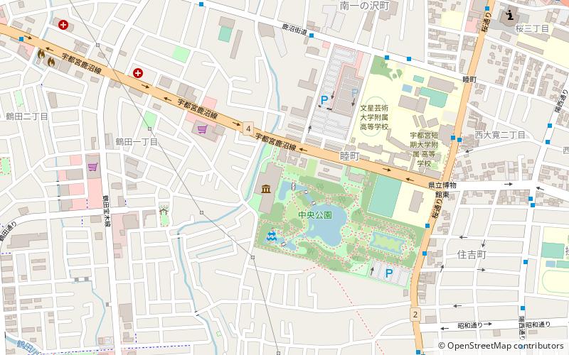 Tochigi Prefectural Museum of Fine Arts location map