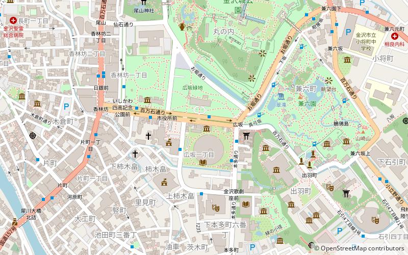 kanazawa noh art museum location map