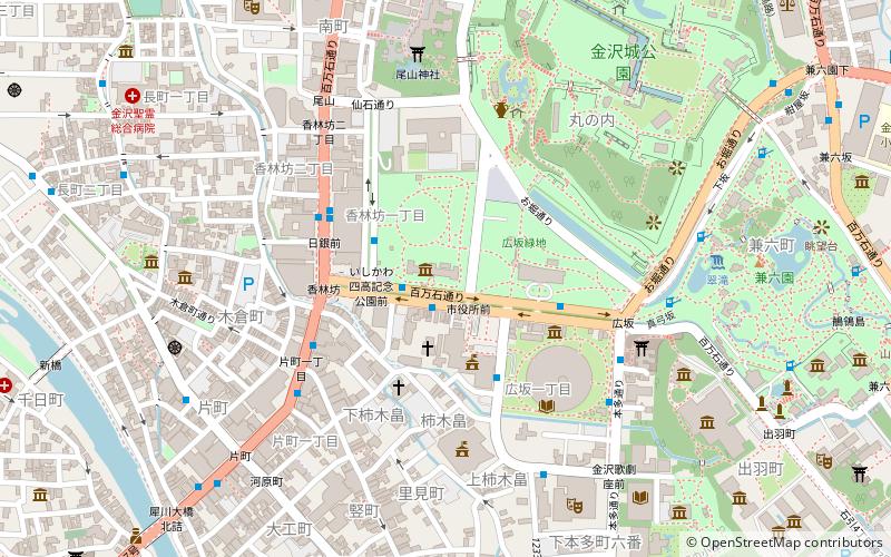 kanazawa museum of modern literature location map