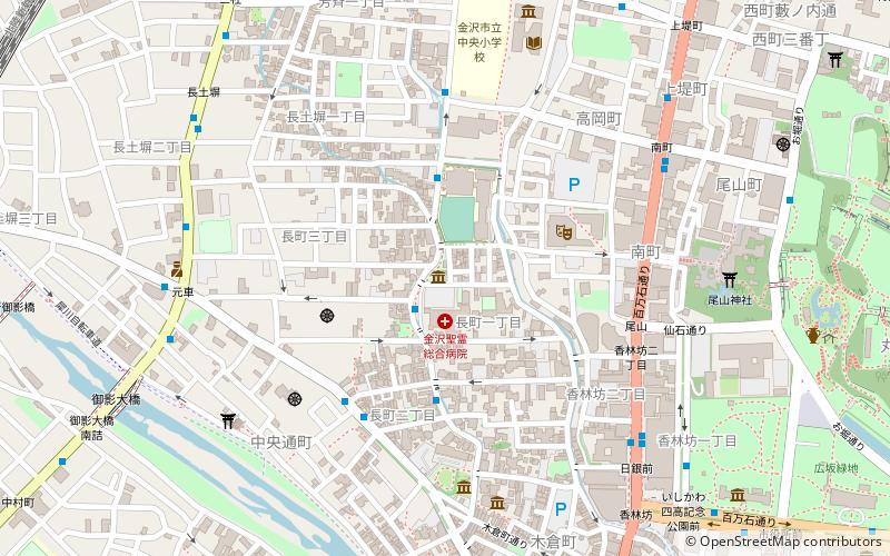 ashigaru shiryokan museum kanazawa location map