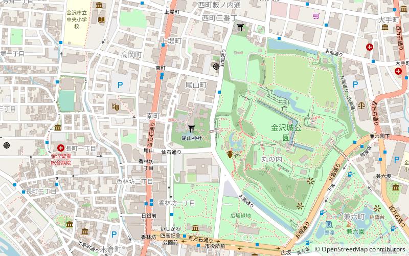 Oyama-Schrein location map