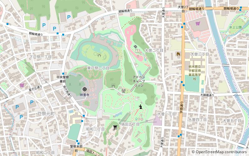Hachimanyama Park location map