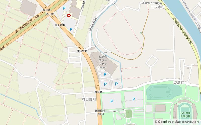 Ishikawa Sōgō Sports Center location map