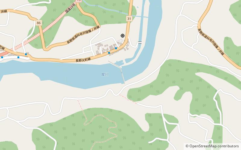 Sasadaira Dam location map