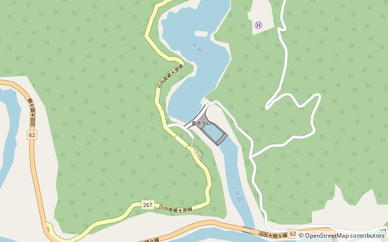 Sonohara Dam location map
