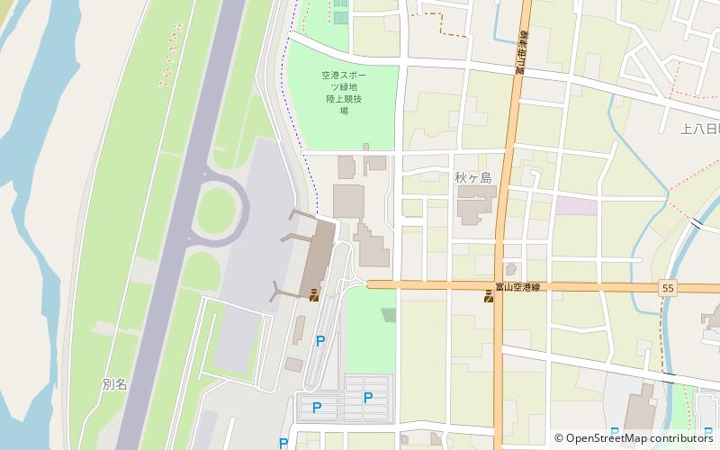 Toyama Prefectural General Sports Center location map