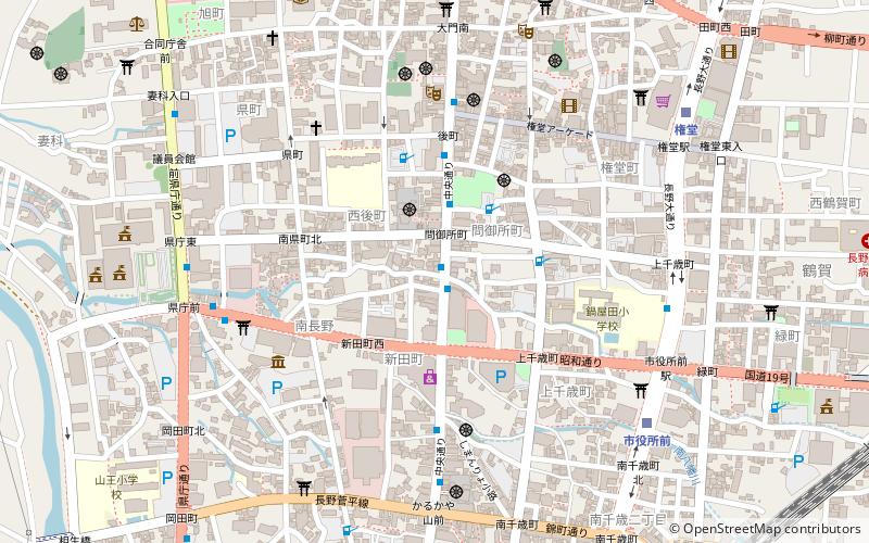 motoya nagano location map