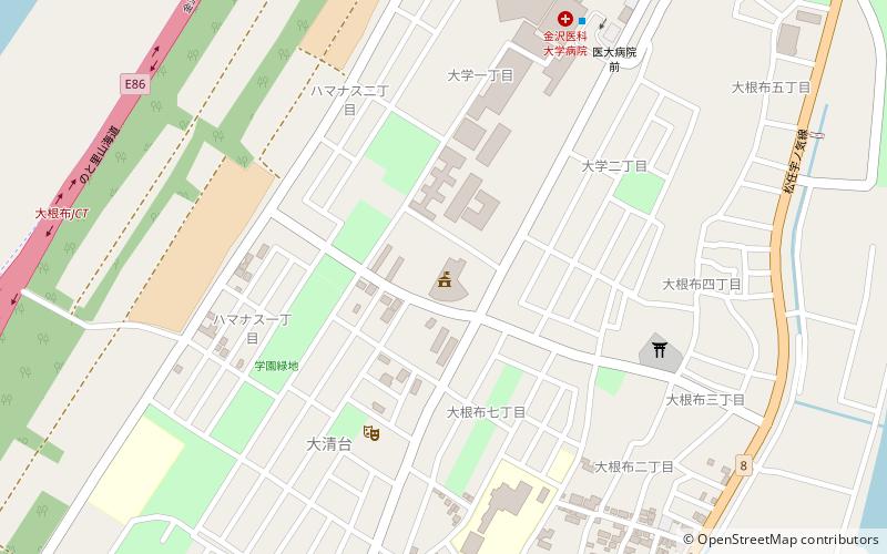Uchinada location map