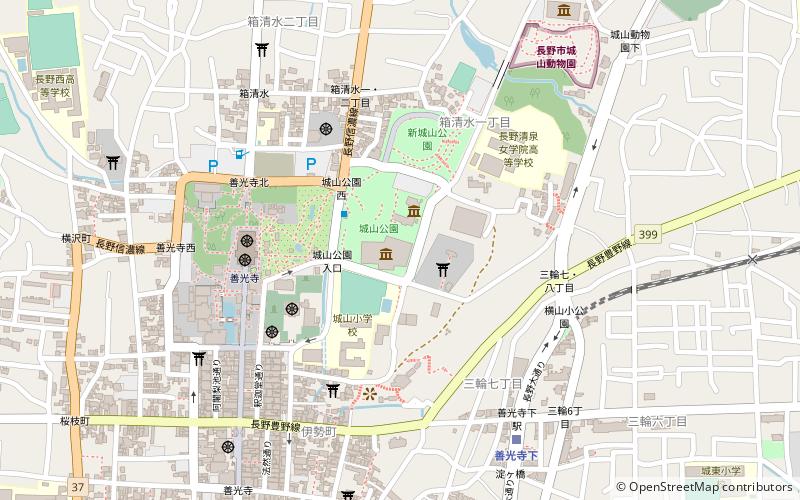 xin nong mei shu guan nagano location map