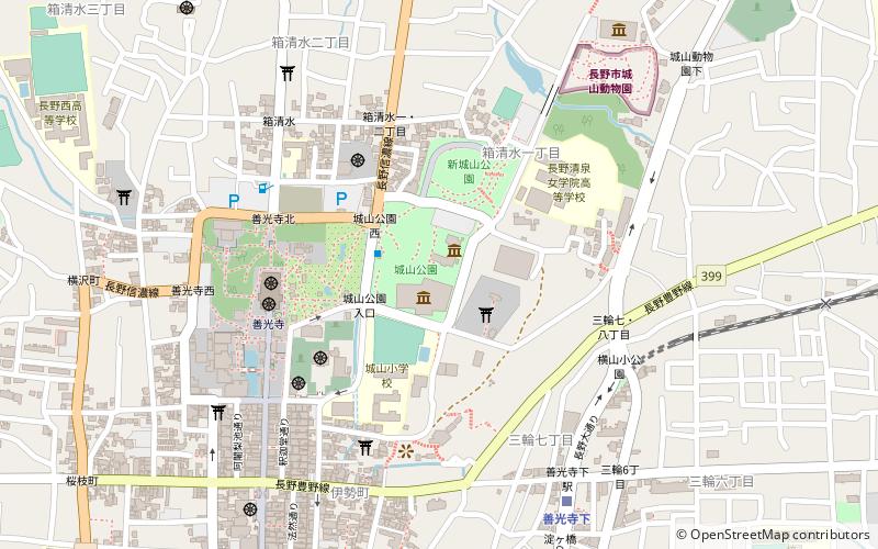 Prefectural Shinano Art Museum location map