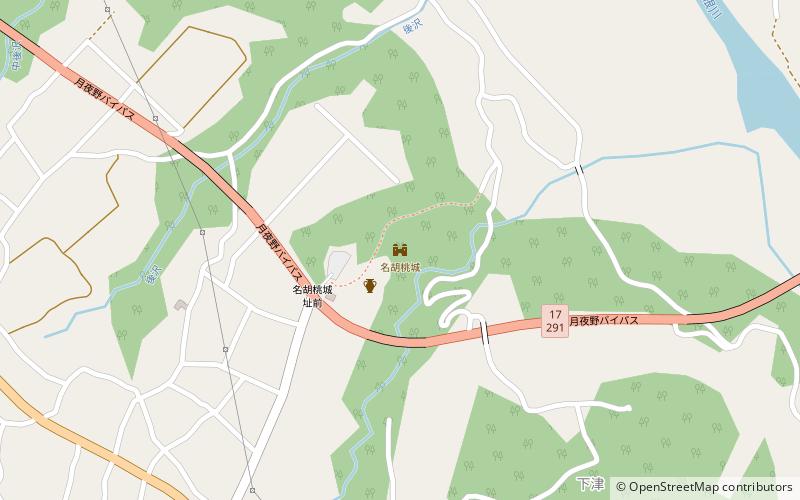Nagurumi Castle location map