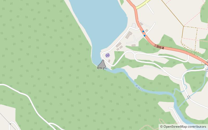 Aimata Dam location map