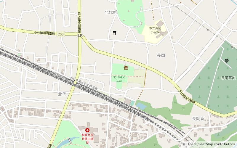Kitadai Site location map