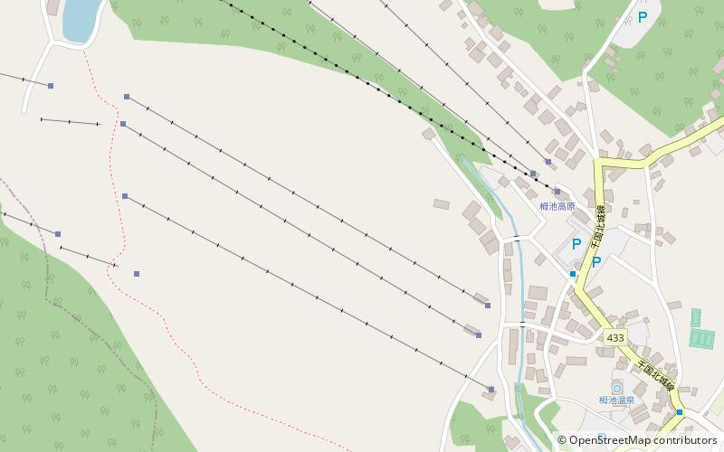 Tsugaike Kogen Ski Resort location map