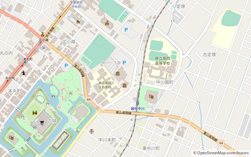 Takaoka Art Museum location map