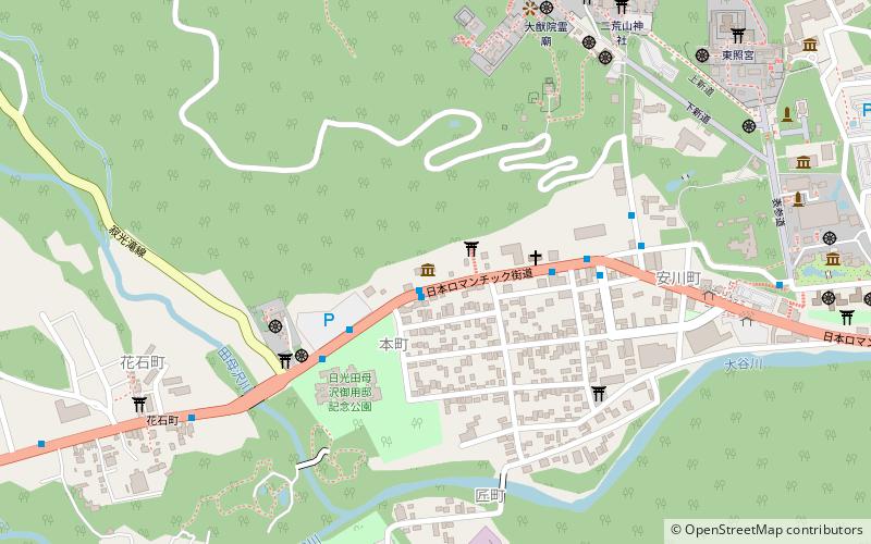 Jin guhoteru li shi guan location map