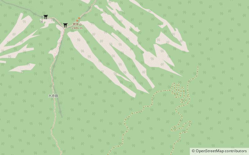 Mount Nantai location map