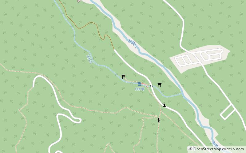 takino o shrine nikko location map