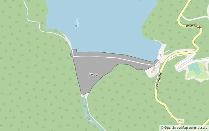 Barrage de Tambara location map