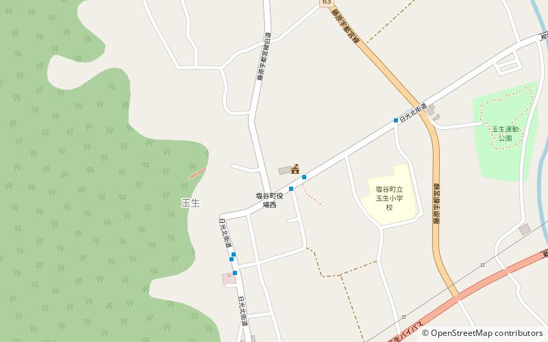 Shioya location map