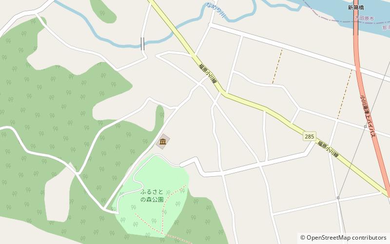 Nasu Kanga ruins location map