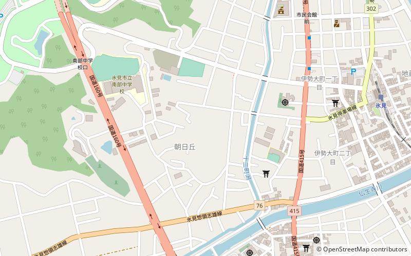 Asahi Shell Mound location map