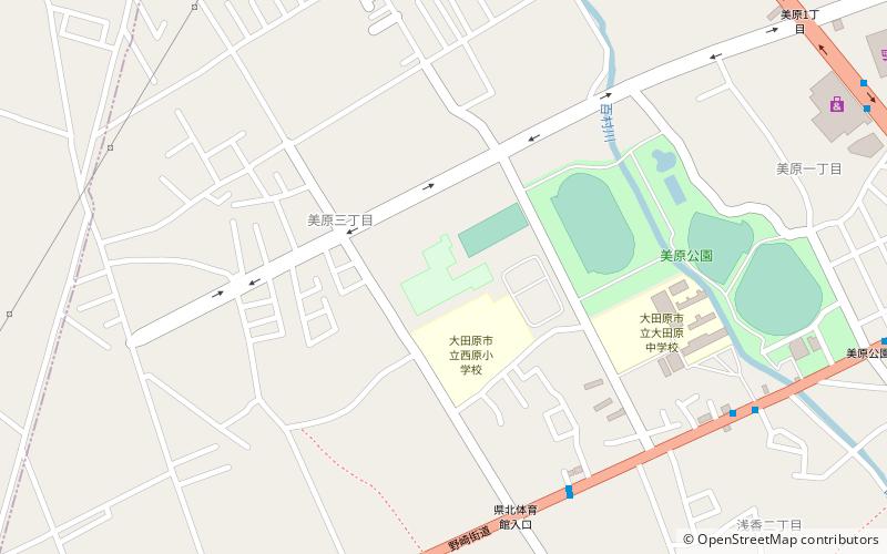 Tochigi Prefectural North Gymnasium location map