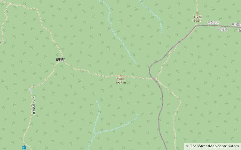 Mount Makihata location map