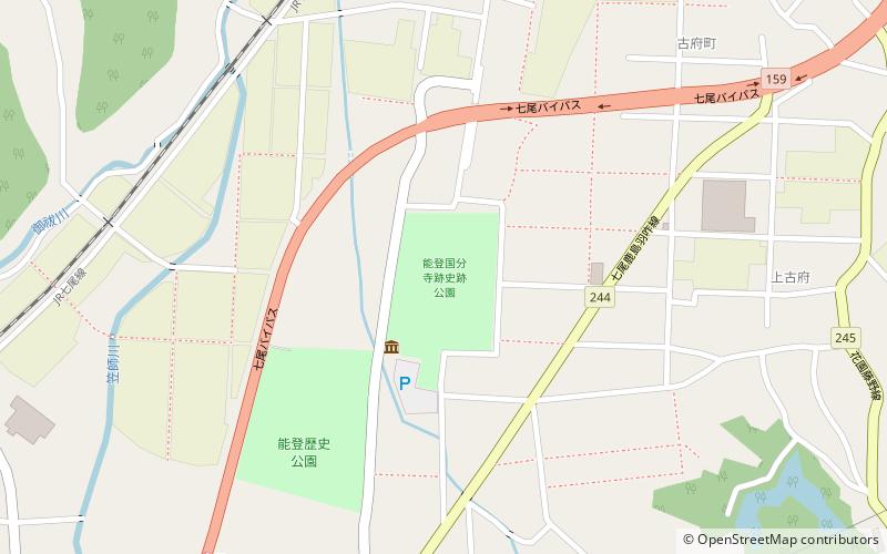 Noto Kokubun-ji location map