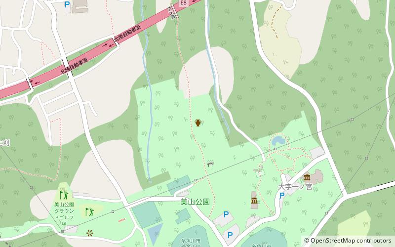 Chōjagahara Site location map