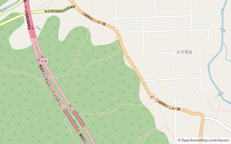 Kannondaira-Tenjindō Kofun Group location map