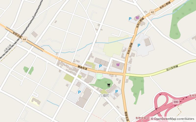 Yabuki location map