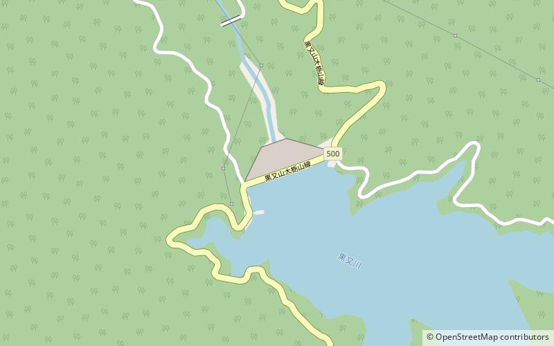 Kuromatagawa Dam location map