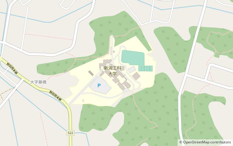 Niigata Institute of Technology location map