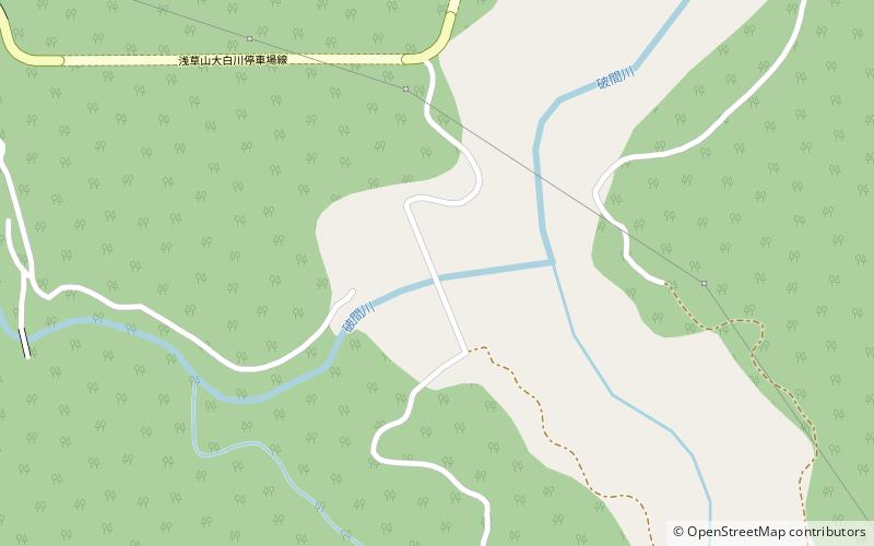 Aburumagawa Dam location map