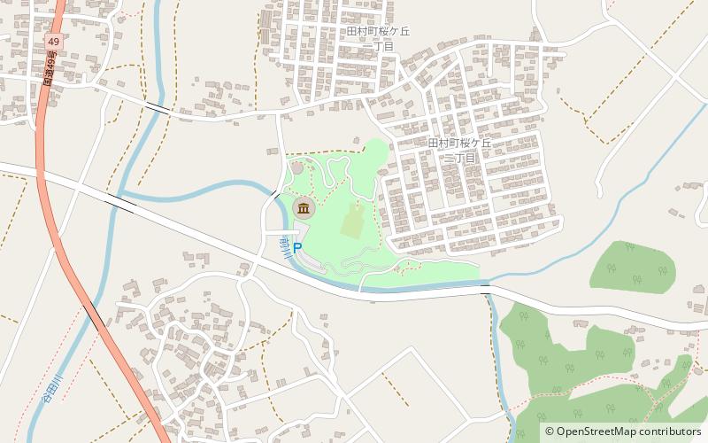 Ōyasuba Kofun location map