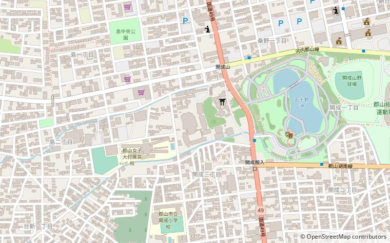 Koriyama Women's University location map