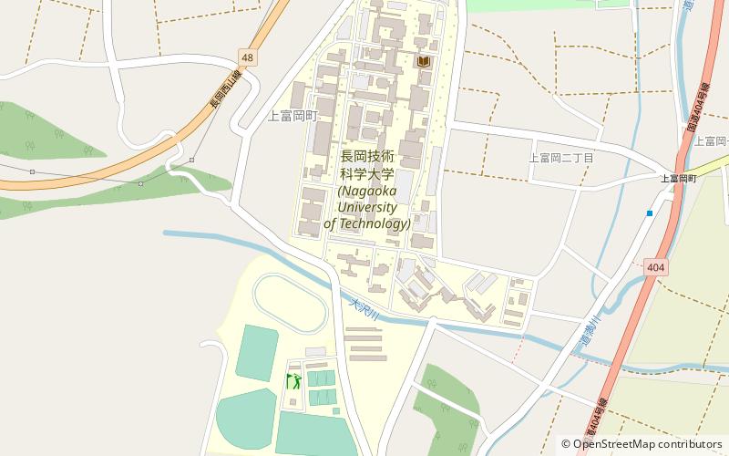 Universidad Técnica de Nagaoka location map