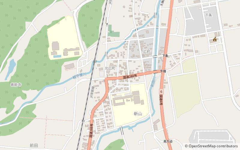futaba district location map