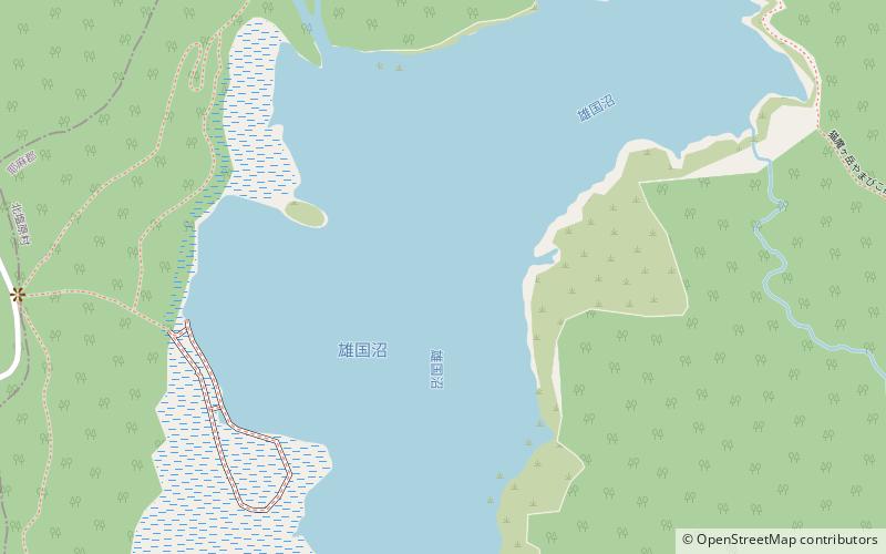 Oguni-numa Pond location map