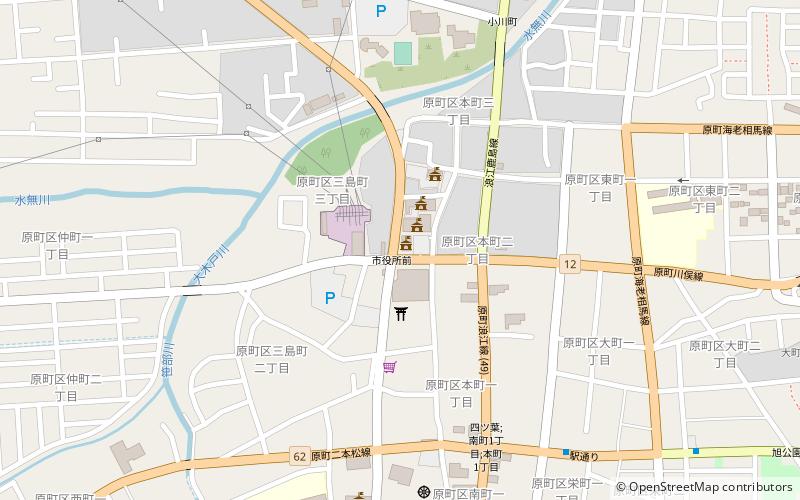 Haramachi location map