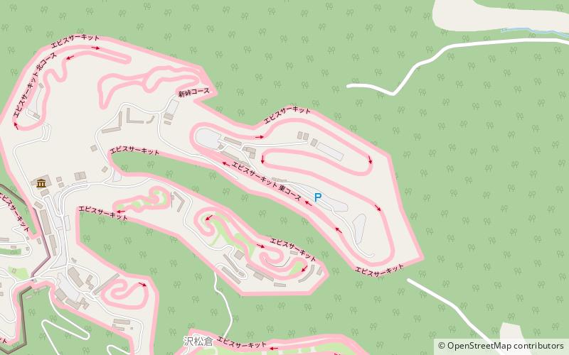 Ebisu Circuit location map