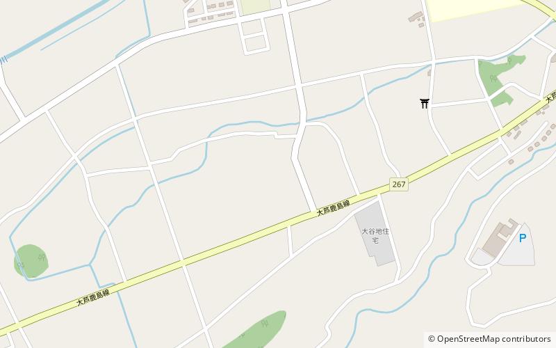 mano kofun cluster location map