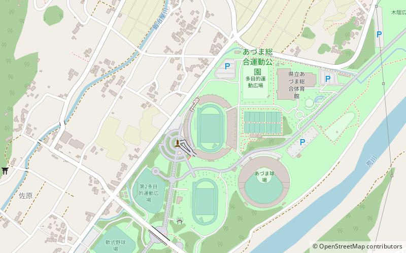 Toho Stadium location map