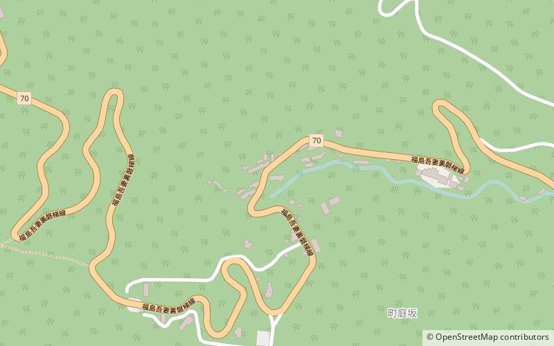 Takayu Onsen location map