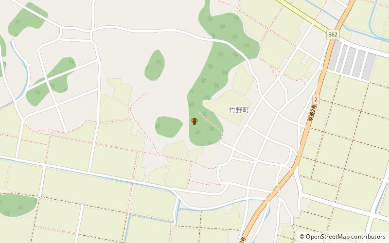 Ayamezuka Kofun location map