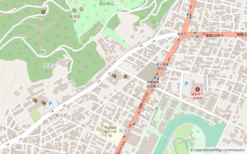 gu guan yu er ji nian guan fukushima location map