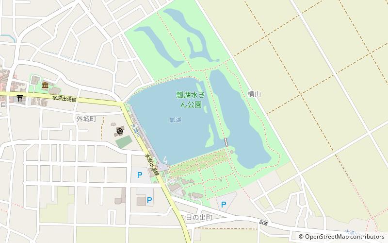 Lake Hyōko location map