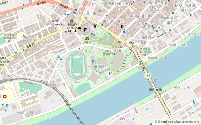 Niigata Prefectural Civic Center location map